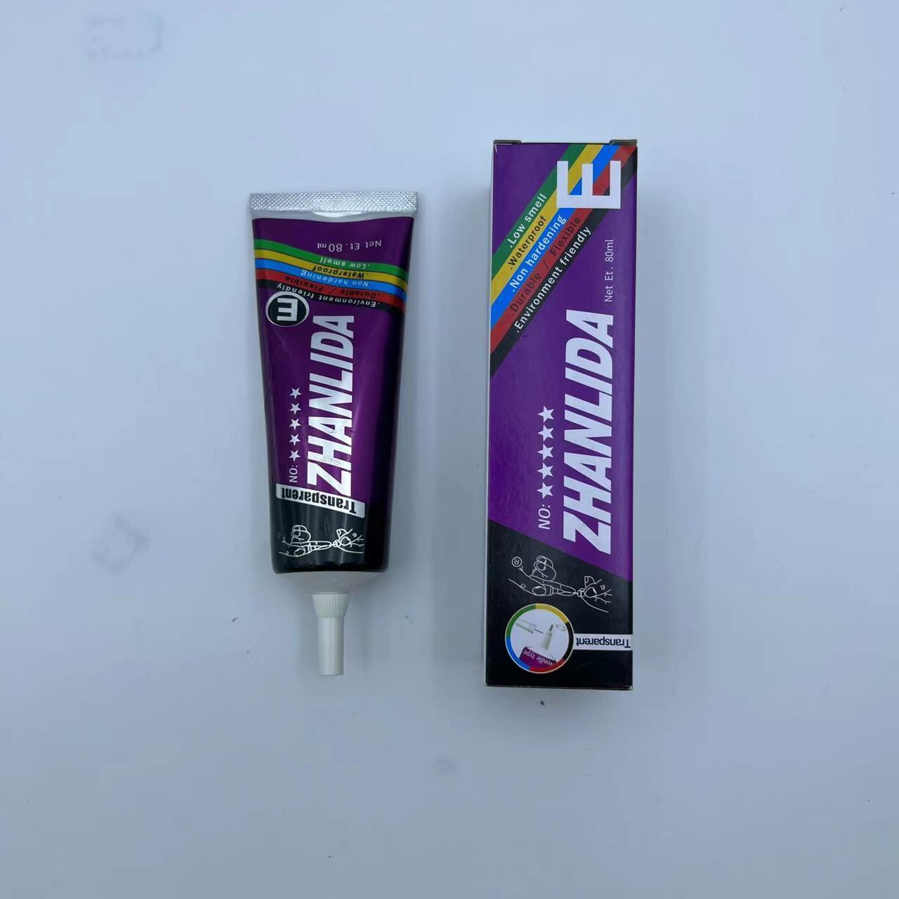 Hot Selling Glue Multi Multipurpose Strong Adhesives Transparent Liquid Glue For Rhinestone 80ml