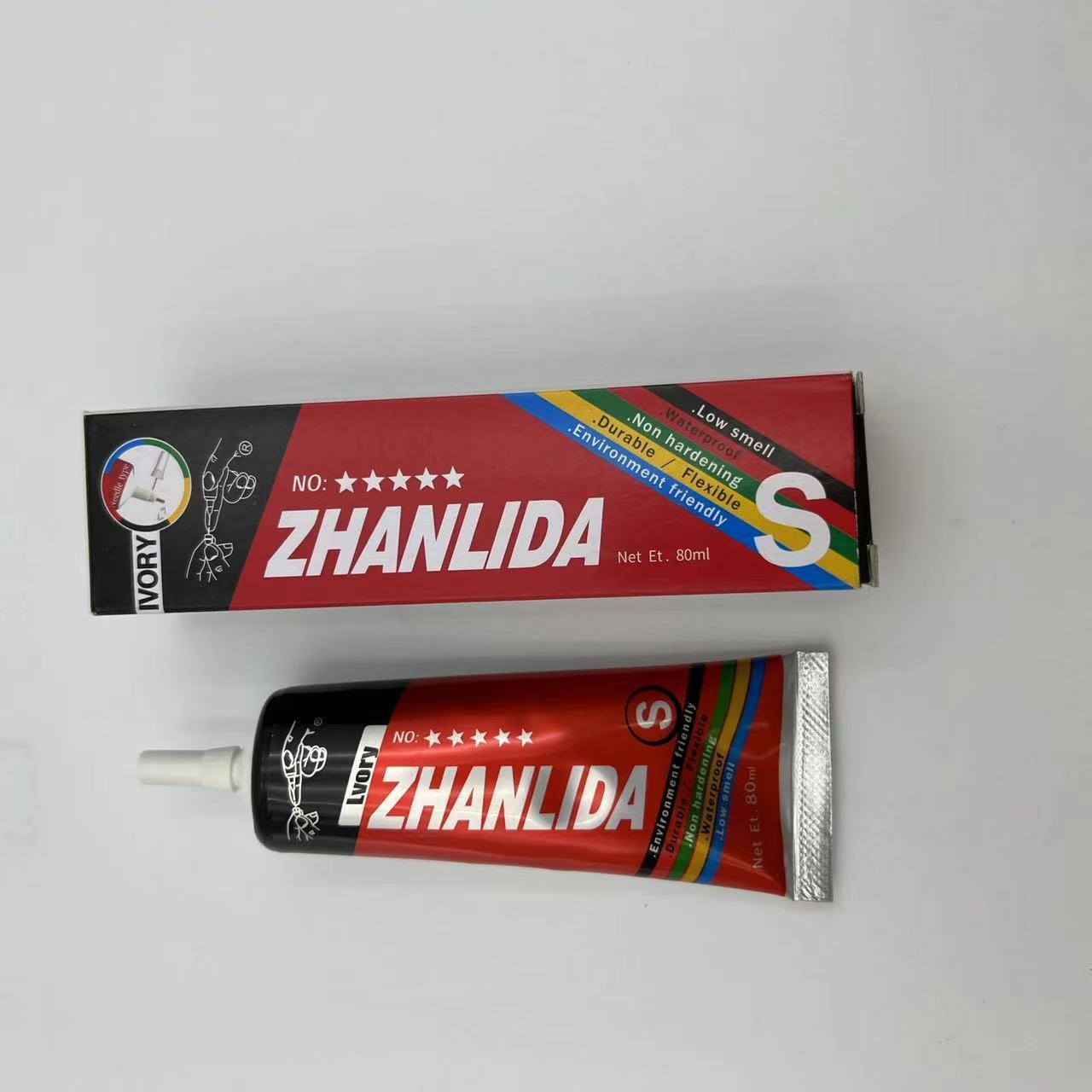 Zhanlida Clear Contact Adhesive Repair Glue Adhesive With Precision Applicator Tip