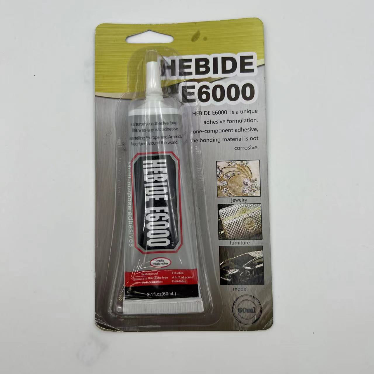 Wholesale E6000 clear Glue 60ml 110ml wholesale Multi purpose E-6000 Adhesive