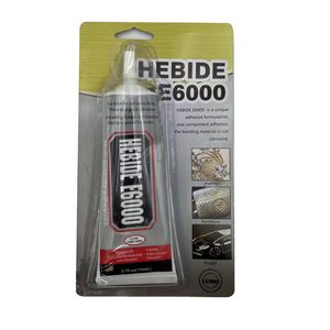 Wholesale E6000 clear Glue 60ml 110ml wholesale Multi purpose E-6000 Adhesive