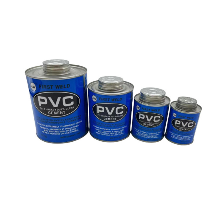 High Pressure Adhesive blue pvc cpvc plastic Pipe Glue For Plastic Pipe Glue