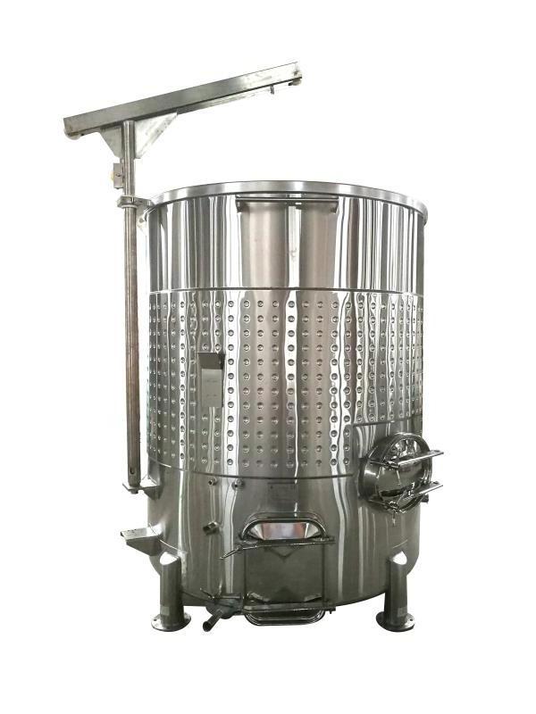 304 stainless steel big Volume Top Floating Lid Wine Fermentation Tank Wine Floating Fermenter