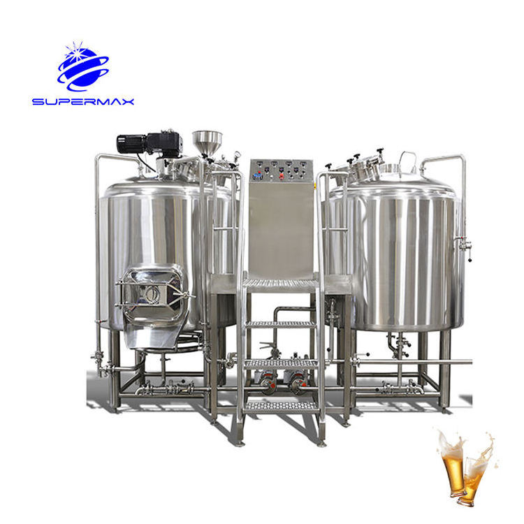 10BBL Direct Fired Steam Electric Heating Brewhouse Malting Plant Beer Brewing System