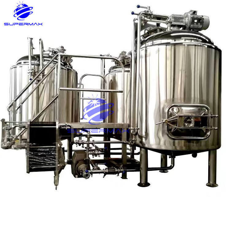 10BBL Direct Fired Steam Electric Heating Brewhouse Malting Plant Beer Brewing System