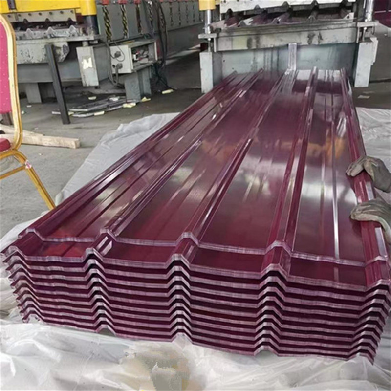 Manufacturers custom stainless steel roofing tile pressed corrugated plate aluminum plated zinc color steel plate