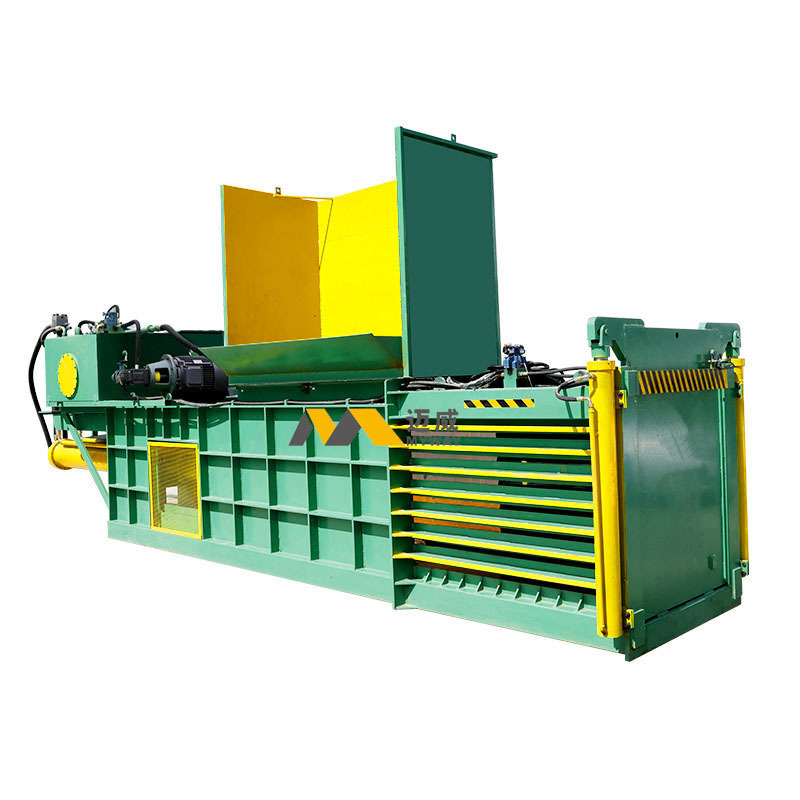 Hydraulic  press  bottle baler machine High safety performance cardboard carton scrap