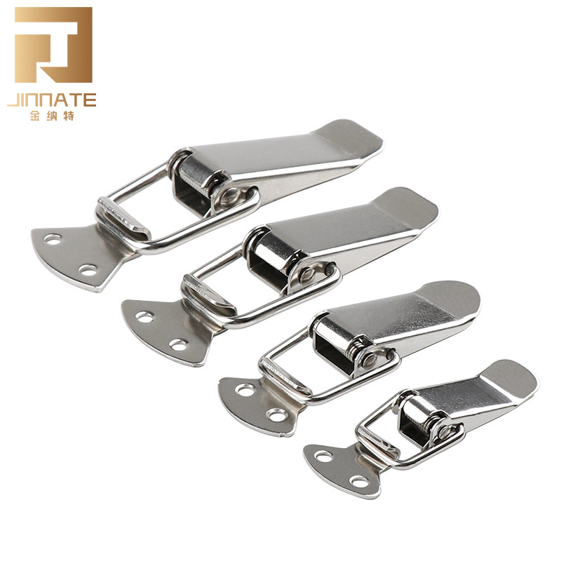 High Quality Metal Stainless Steel 304 Spring Loaded Toggle Latch toggle clamp latch