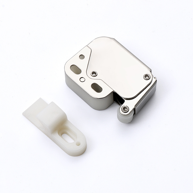 Push to Open Touch Release Lock Spring Loaded Mini Latch for Kitchen Cabinet Cupboard Wardrobe Door