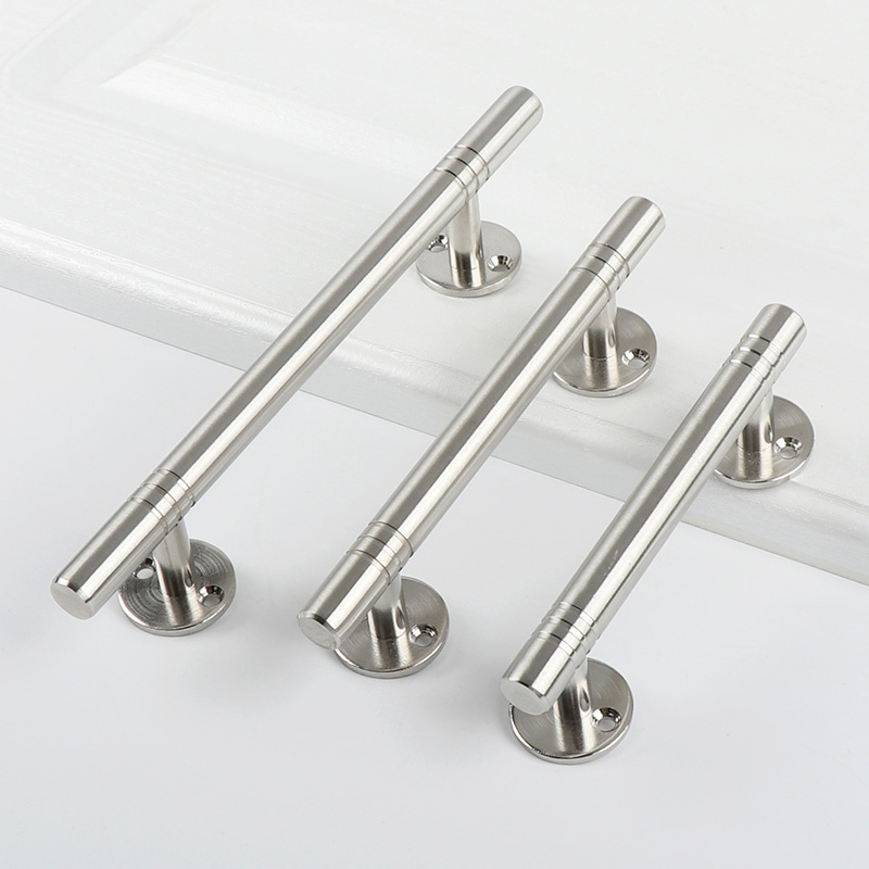 Center Cabinet Handles Pulls for Kitchen Stainless Steel Brushed Nickel Drawer Pulls