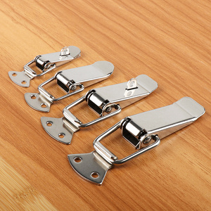 Draw Latch / Nickel Plated Butterfly Toggle Latch / Plane Shaped Latch stainless steel tiny spring toolbox toggle latch lock