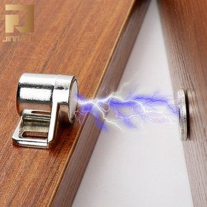 Single Head Magnetic Suction Hardware Cabinet Door Magnetic Catch Bbq Door Handle And Magnetic Closures