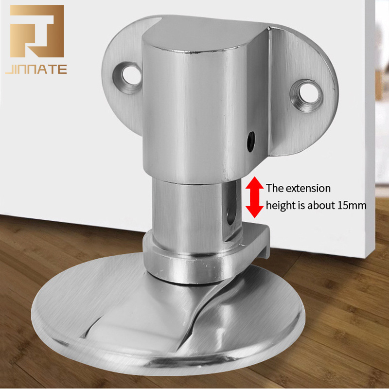 Heavy Duty Zinc alloy Magnetic Door Stopper Anti-collision Door Stopper Hidden Door Catch