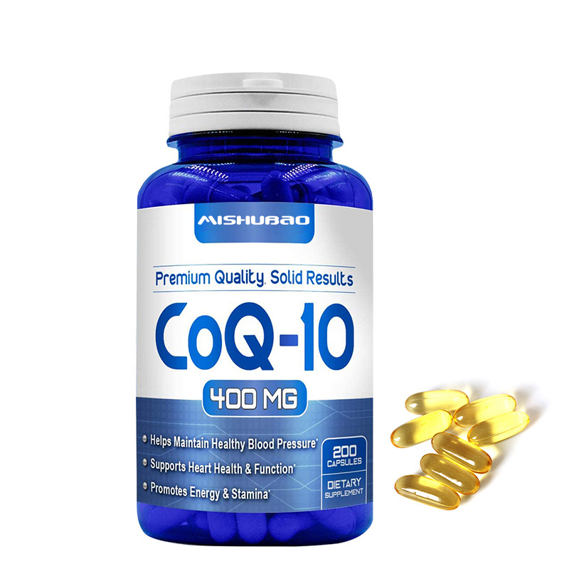 OEM Odm co-enzyme q10 and natural vitamine e softgel health care co q10 softgel with private label