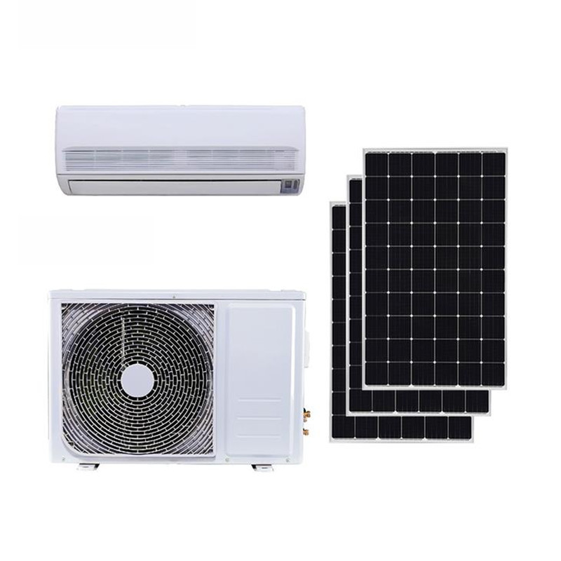 JNTECH 12000 Btu ac dc inverter split solar air conditioner with competitive price