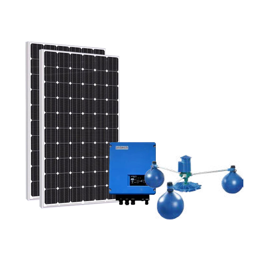 Solar Paddlewheel Aerator 2.2kw Fish Pond Solar Powered Impeller Paddle Wheel Aerat Environmental friendly 550w 750w 1.1kw 2.2kw