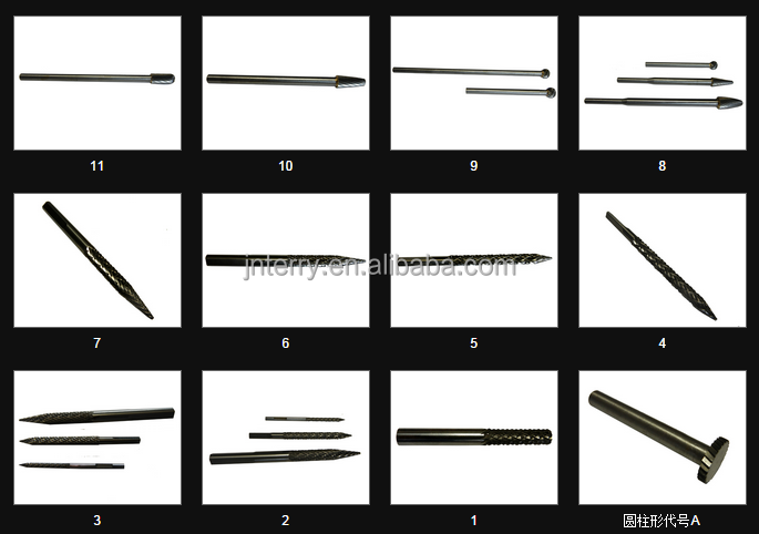 Best Quality Carbide Rotary File,hand tool tungsten carbide file