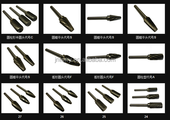 Best Quality Carbide Rotary File,hand tool tungsten carbide file