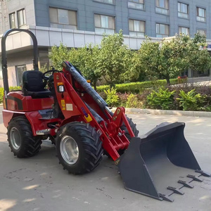 TH180 New Loader 1t 2t mini Wheel loader with CE mini front end tractor for sale