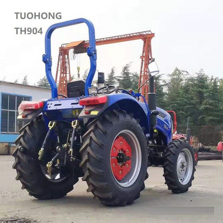 TH904 Farm Garden Agricultural Wheel Drive Lawn Tractors Loader Mini 4*4 Iseki Mahindra Tractors