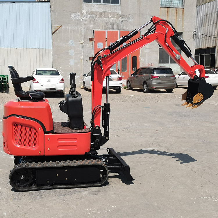 Small Engineering 1 Ton 2 Diesel Excavator Multifunctional Mini Excavator bagger