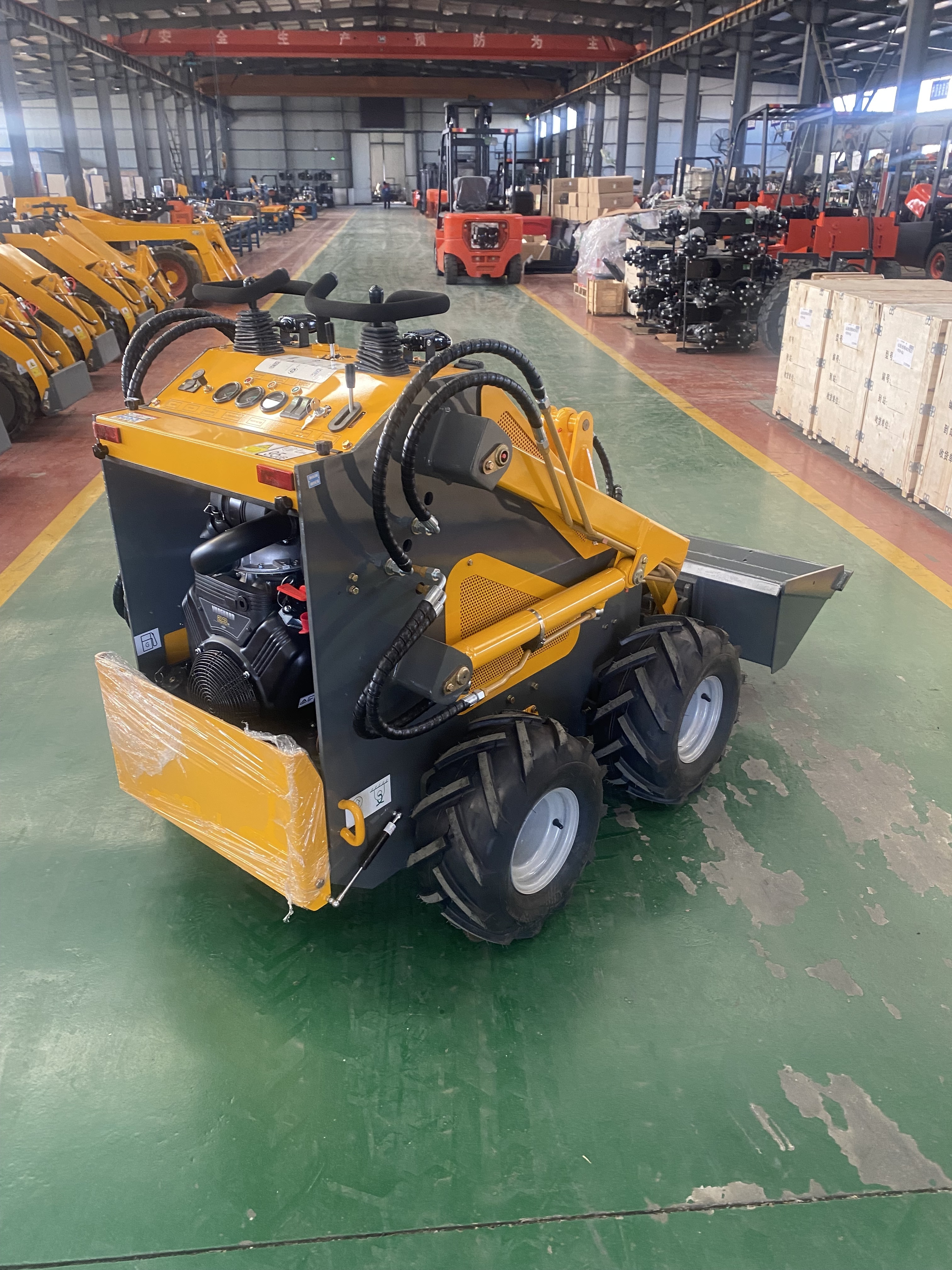 Mining machinery parts Mini Skid Steer Loader On Tracks Cheap Price Rubber Tracked Undercarriage