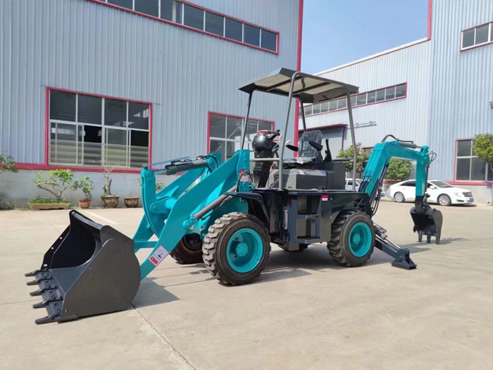 TOHO TH10-50 3.0 ton mini Backhoe Loader Price For Construction Import Earth Moving Machine