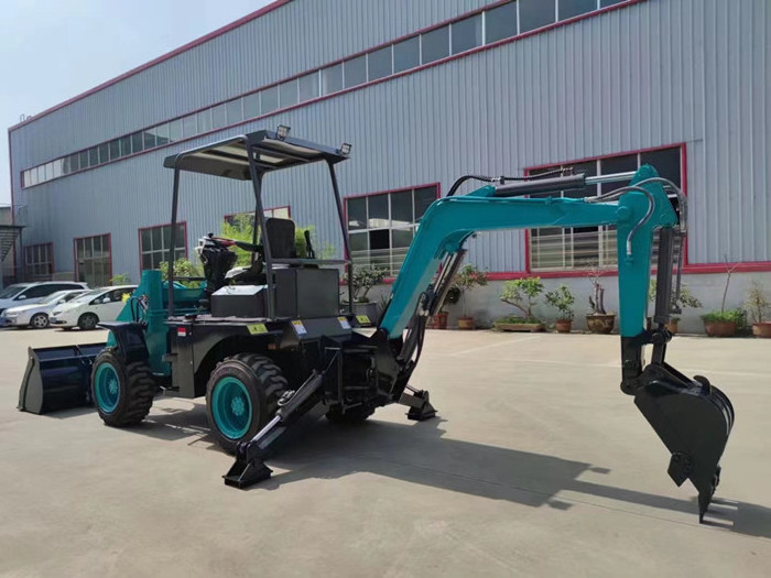 TOHO TH10-50 3.0 ton mini Backhoe Loader Price For Construction Import Earth Moving Machine