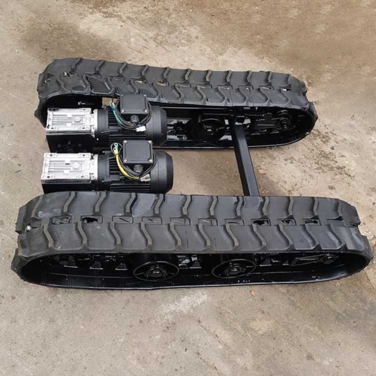 vehicle chassis tracked vehicle robot crawler tank chassis tracks rubber track