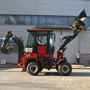 TOHO Mini Small Tractor Backhoe Loader / High Capacity Digger Loader For Sale