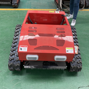 TOHO CE Approve Grass Cutting Machine Crawler Bush Cutter For Agriculture electric remote control AI robot lawn mower