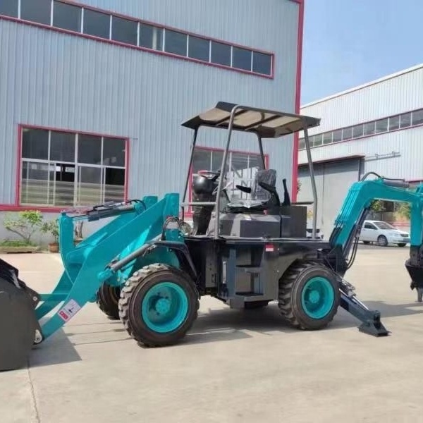 TH10-50 High quality  mini small tractor backhoe loader high capacity digger loader for sale