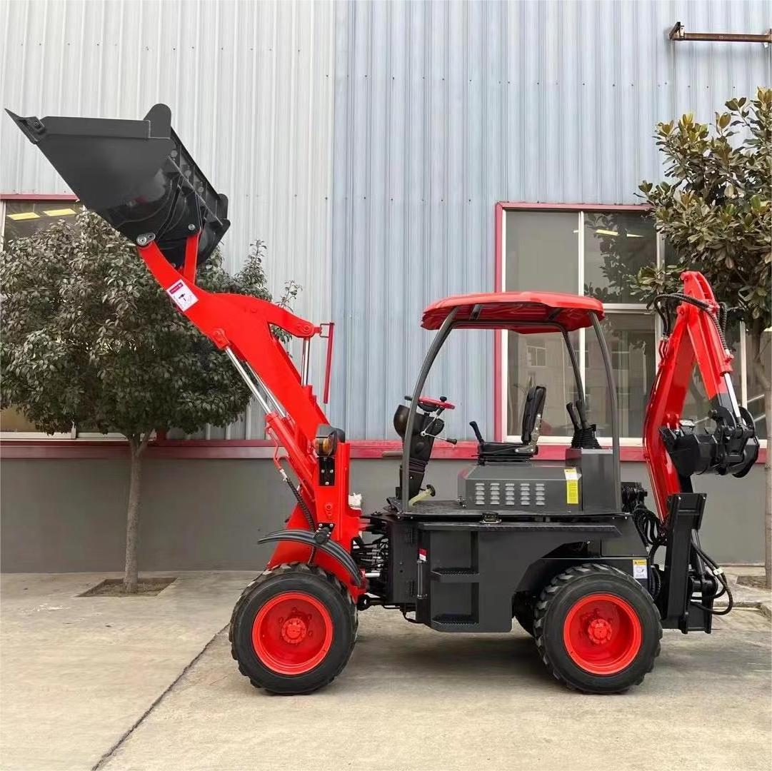 Chinese High Quality TH10-50 Mini Backhoe Excavator Loader Small Backhoe Loader Price Mini Backhoe Loader For Sale