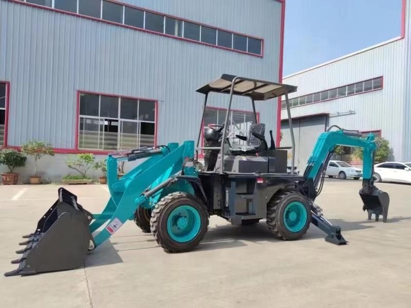 TH10-50 High quality  mini small tractor backhoe loader high capacity digger loader for sale