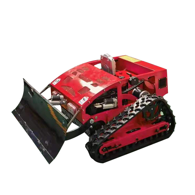 Gasoline Engine Cordless Capacity Mowers Mounted Grass Cutter Lawn Mower Multifunctional Remote Control Crawler Lawn Mower