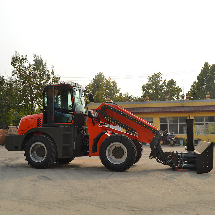 Widely used superior quality telescopic hot-sale wheel excavator backhoe loader