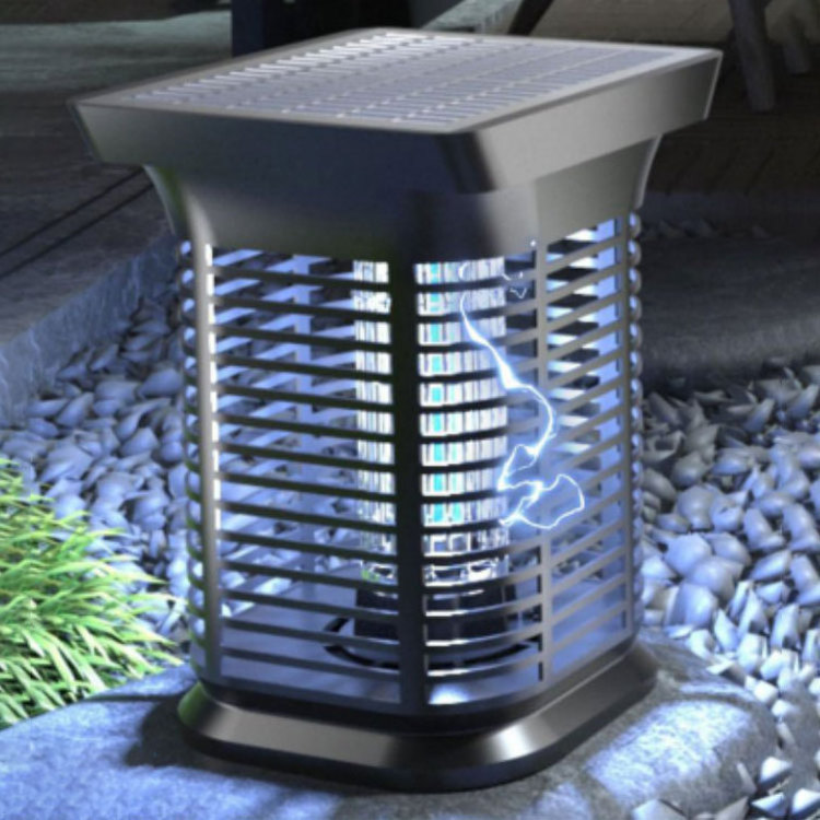 Factory lamp kills mosquitoes outdoor bug zapper for garden solar mosquito killer lamp