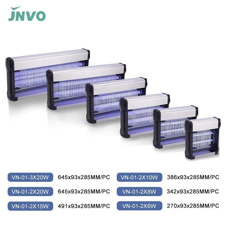 JNVO 110v 220v fly trap Indoor pest control equipment electric shock bug zapper led mosquito killer lamp