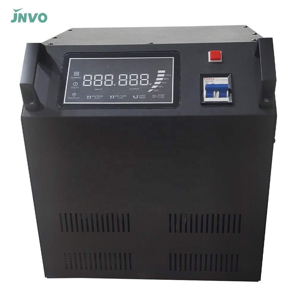 9000w 15000va single phase electric 220v home ac avr digital power servo stabilizer automatic surge 15kva voltage regulator