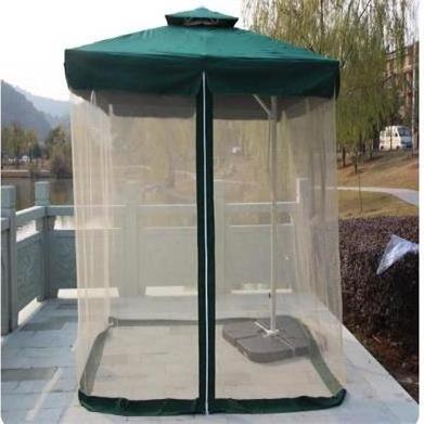 Umbrella mosquito net outdoor courtyard mosquito net sunshade umbrella net cover table umbrella mosquito net cover