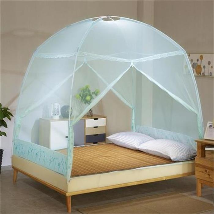 Mongolian yurt  mosquito net  with zipper double-door mosquito nets canopy