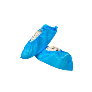 antislip pp/pe shoe cover disposable shoe cover pp cpe with 25gsm