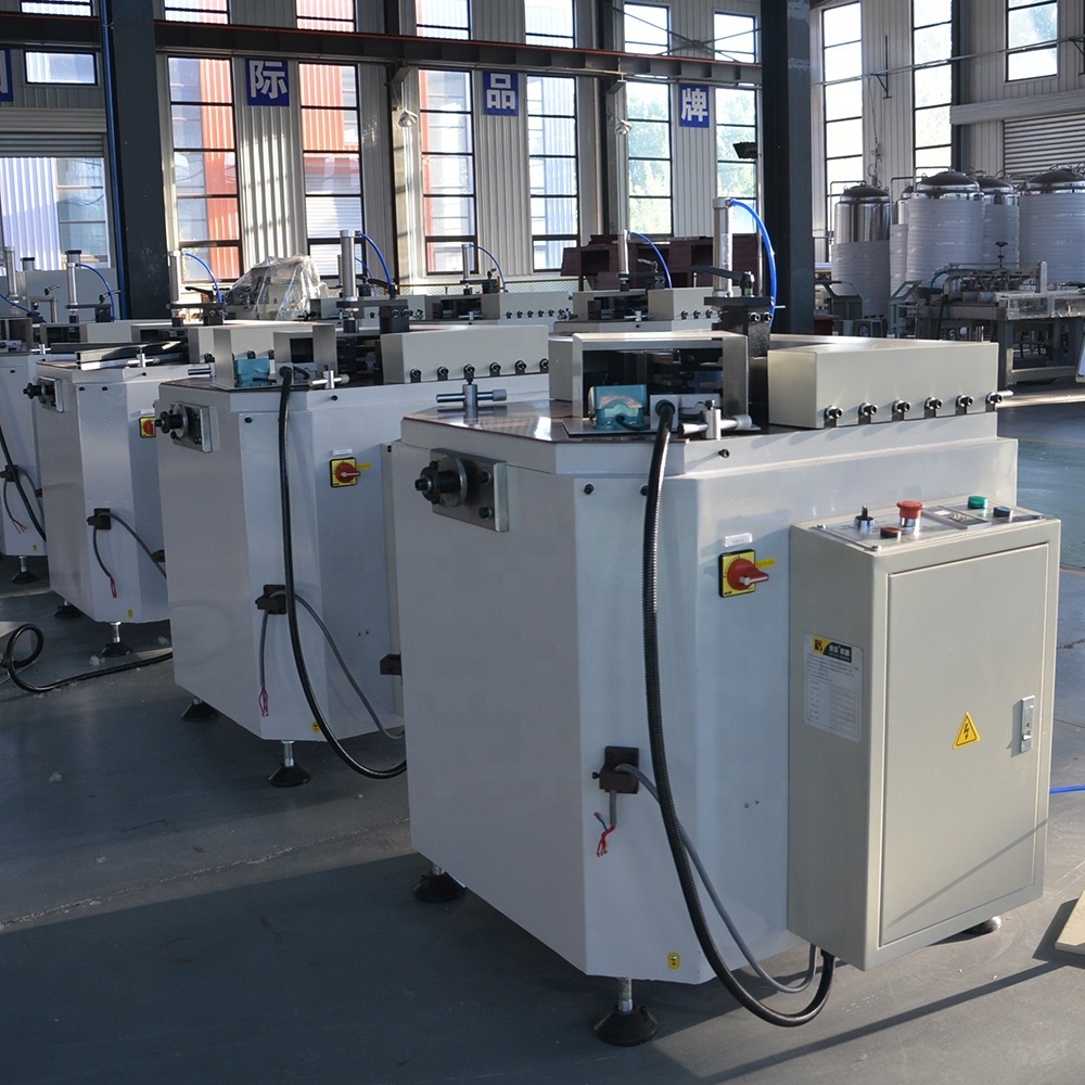 PVC Window Machine Aluminum Window Single Corner Crimping Machine Aluminium Doors Window Manufacturing Machine