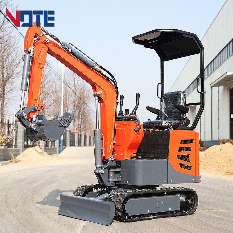 EPA Mini Excavator 1 Ton For Sale Hydraulic escavatore Small Digger Prices pelle EURO 5 minibagger 1000kg 1 Ton Mini Excavators