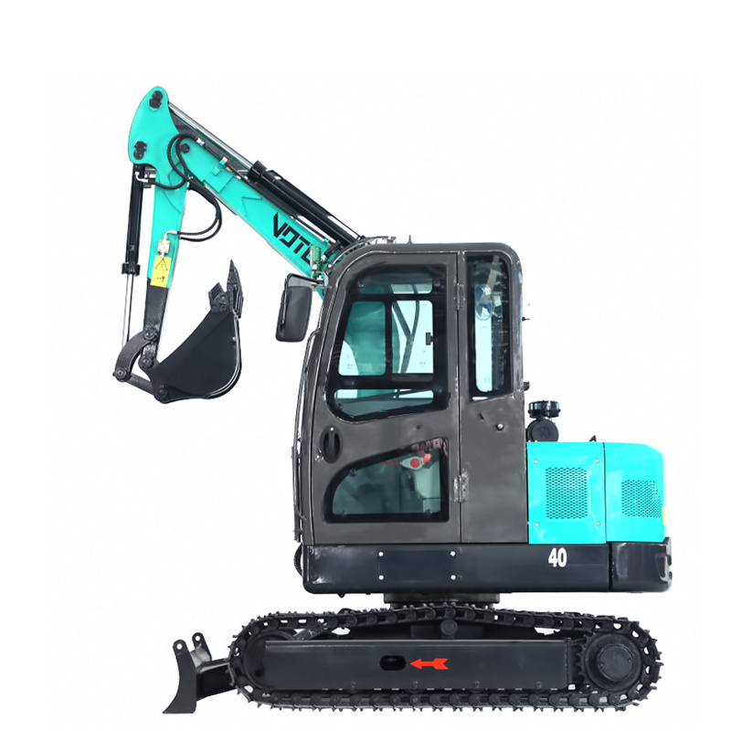 Hot mini excavator 4 ton Multifunction mini digger Hydraulic crawler excavator Private orchard excavator heavy equipment