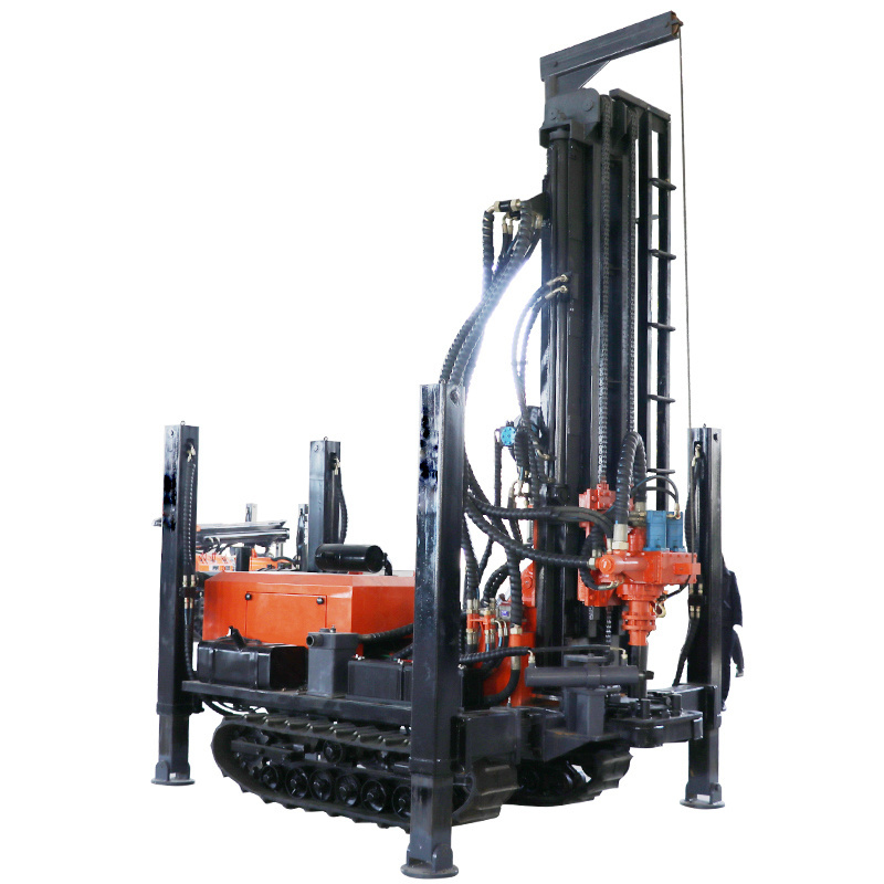 Crawler Mounted Mining Drilling Rig Portable Water Well Drilling Rig For Sale