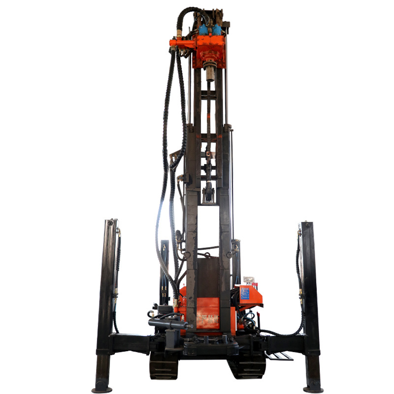 Crawler Mounted Mining Drilling Rig Portable Water Well Drilling Rig For Sale