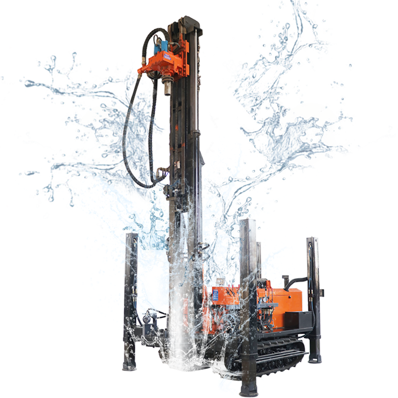 Crawler Mounted Mining Drilling Rig Portable Water Well Drilling Rig For Sale