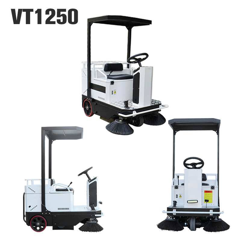 Electric Driving Mini Cheap street cleaning machine/street sweeper/floor sweeper with CE certification