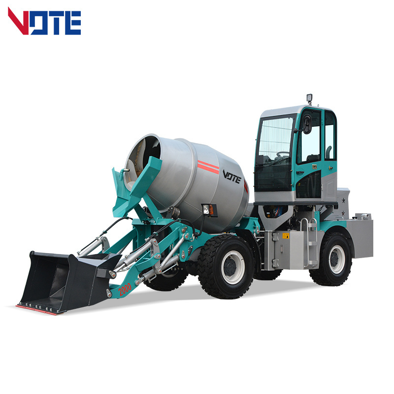 Small 2.6 Cubic Meter Mobile Self Loading Concrete Mixer Truck Self Punking Mobile Concrete Mixer Trucks Manufacturer Provided