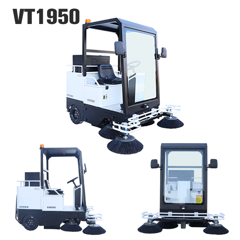 Electric Driving Mini Cheap street cleaning machine/street sweeper/floor sweeper with CE certification